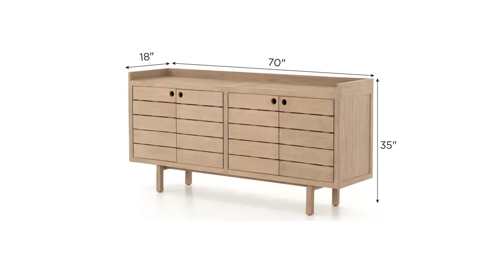 Lula Outdoor Sideboard Dimensions