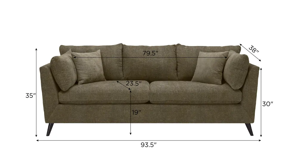 Caruso Sofa Dimensions