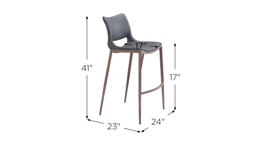Ace Barstool - Set of 2 Dimensions