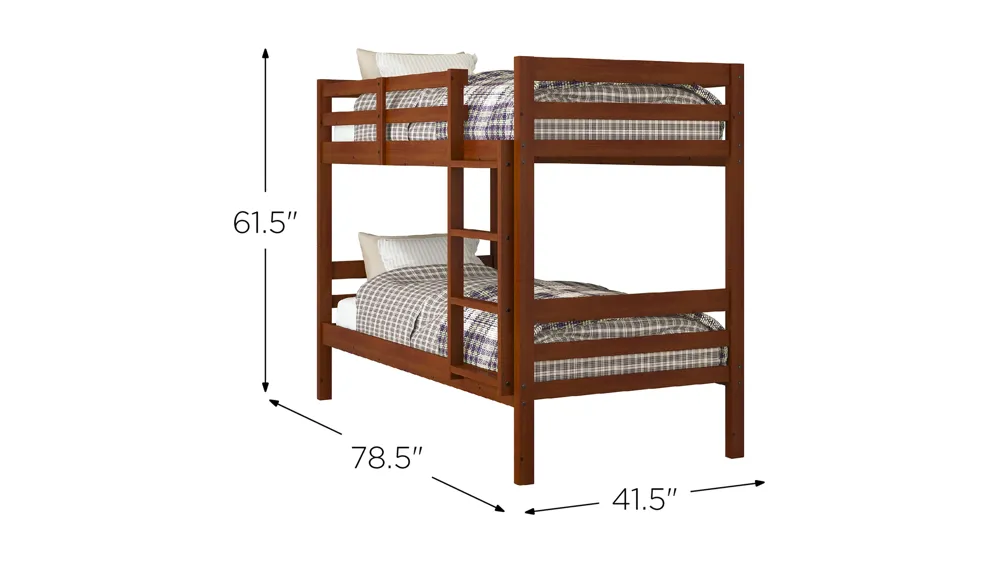 Econo Panel Bunk Bed Dimensions