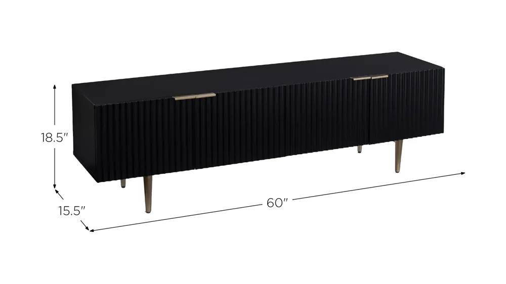 Bloomington Tv/Media Console Dimensions