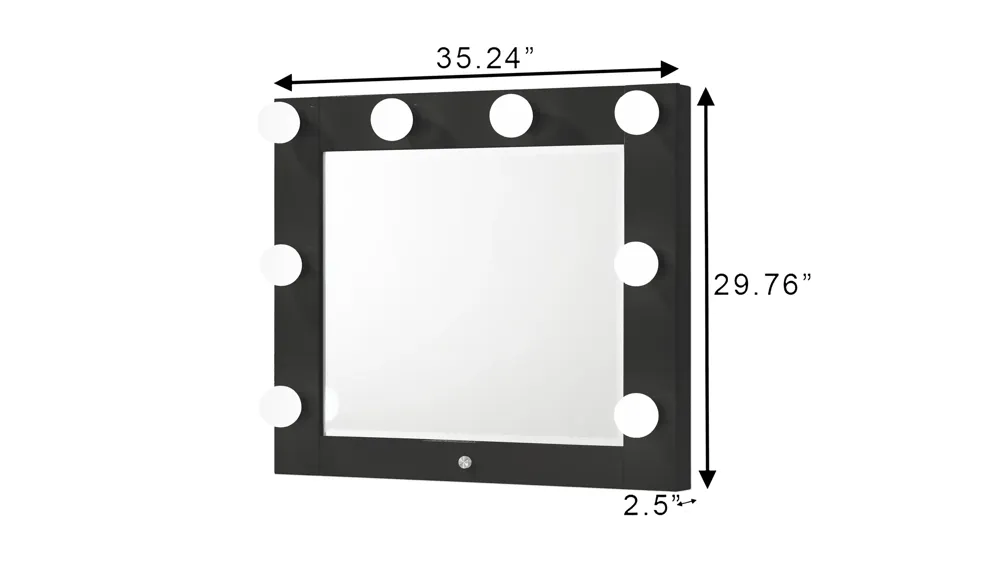 Diem Vanity Mirror Dimensions