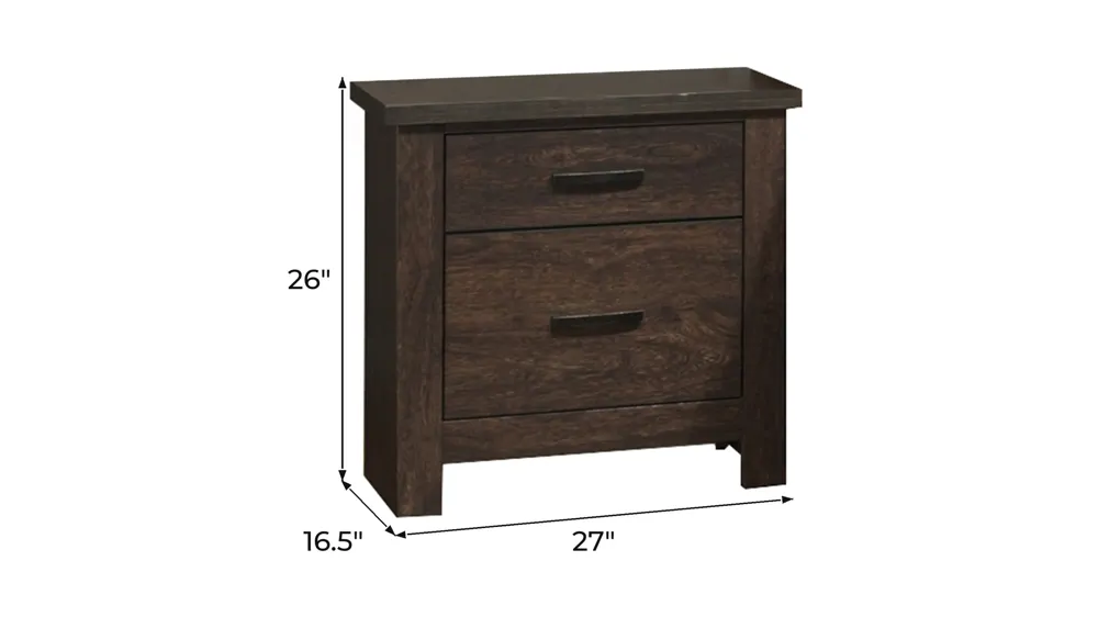Curtis Nightstand Dimensions
