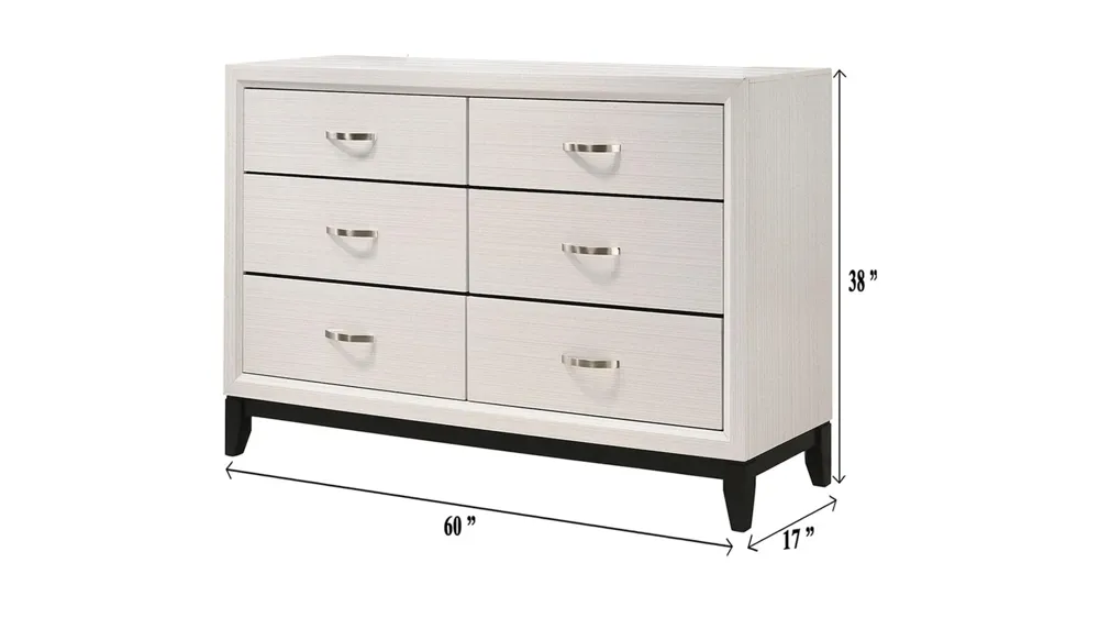 Akerson Bedroom Dresser Dimensions