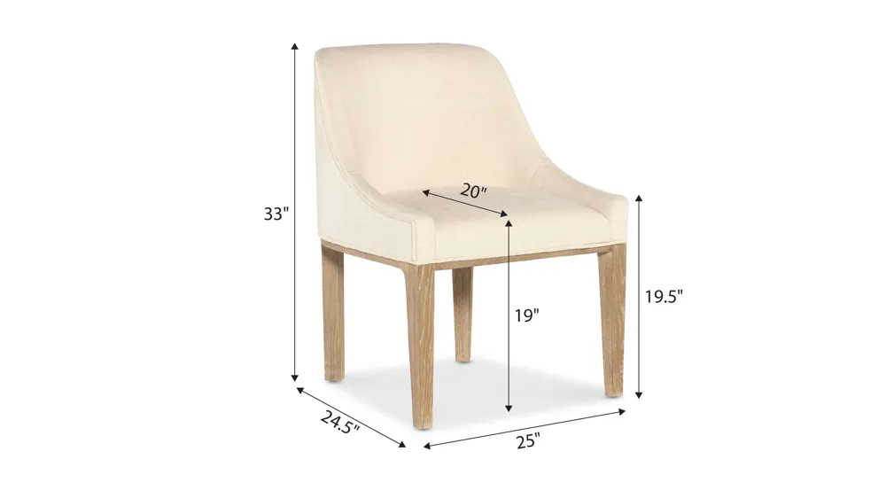 Banyon Bay Chair - Set of 2 Dimensions
