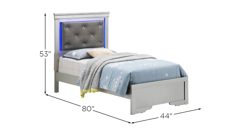 Lorana Twin Bed Dimensions