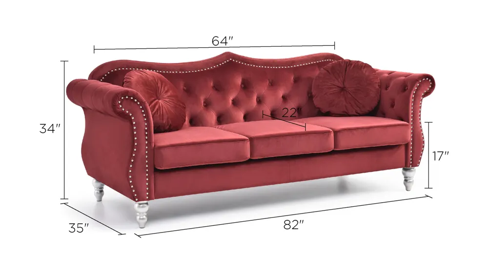 Hollywood Sofa Dimensions