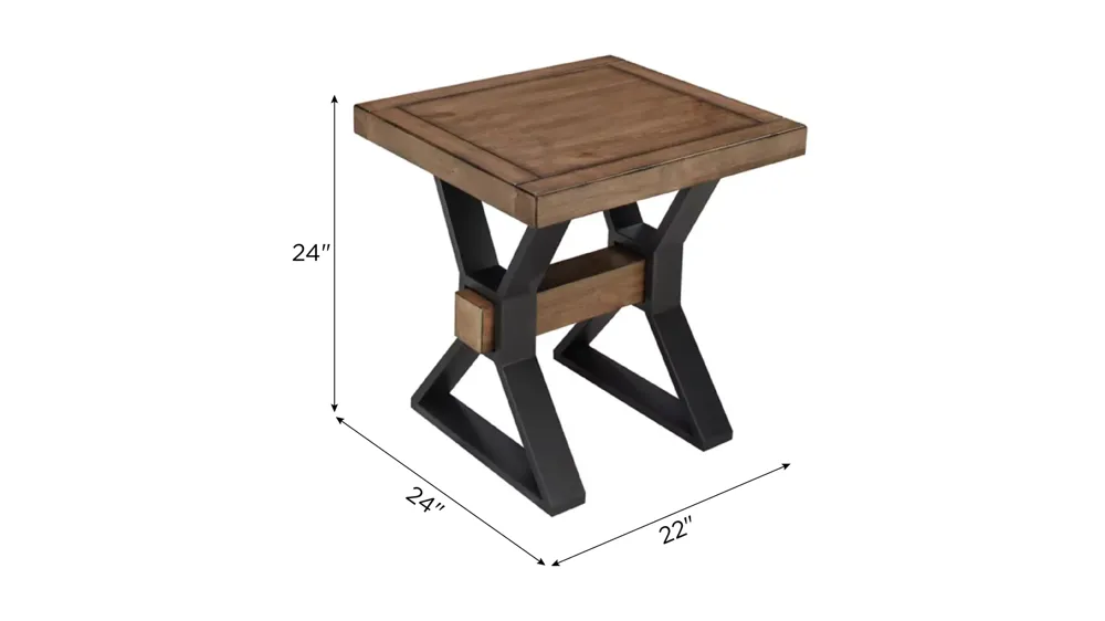 Bay Ridge End Table Dimensions