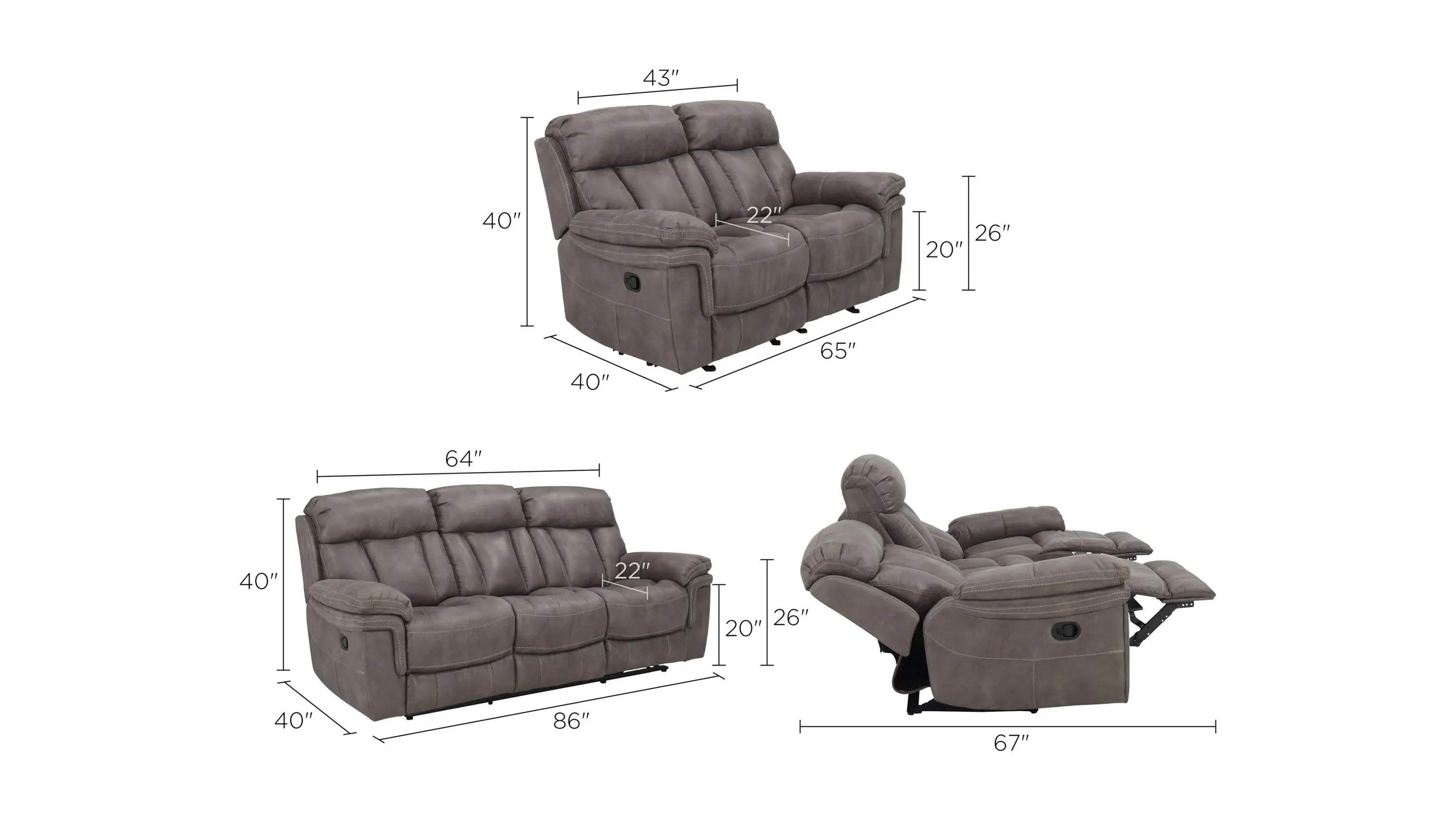 Ryder Living Room Set | Raymour & Flanigan