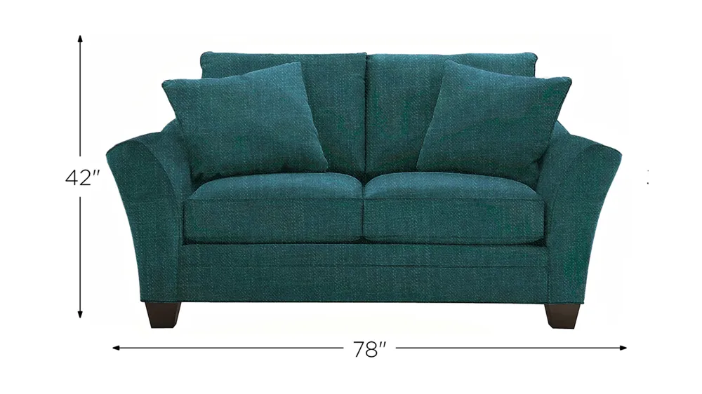 Briarwood Loveseat Dimensions