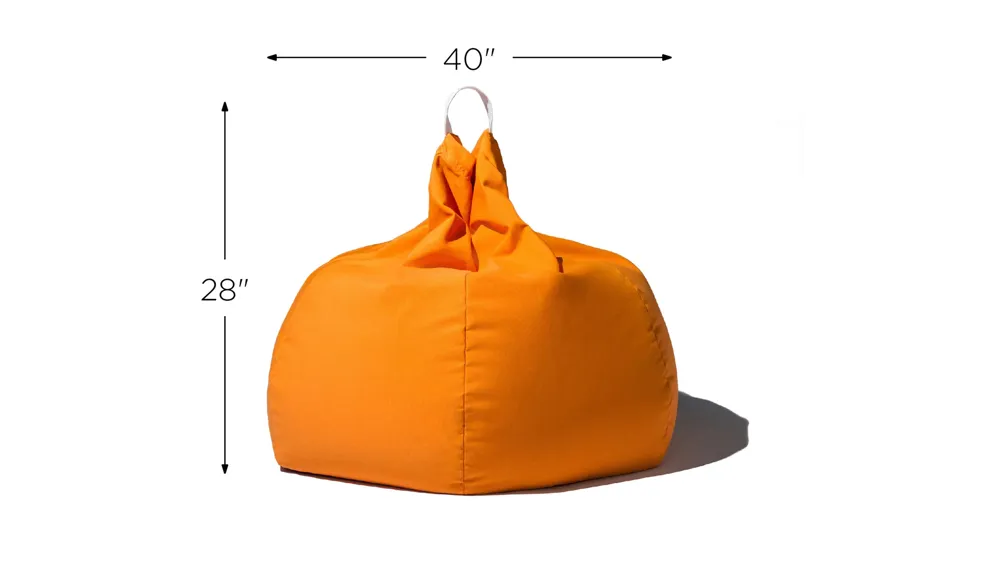 Aston Outdoor Bean Bag Chair with Cover Dimensions