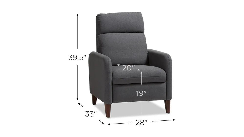 Casanova Lounge Chair Dimensions