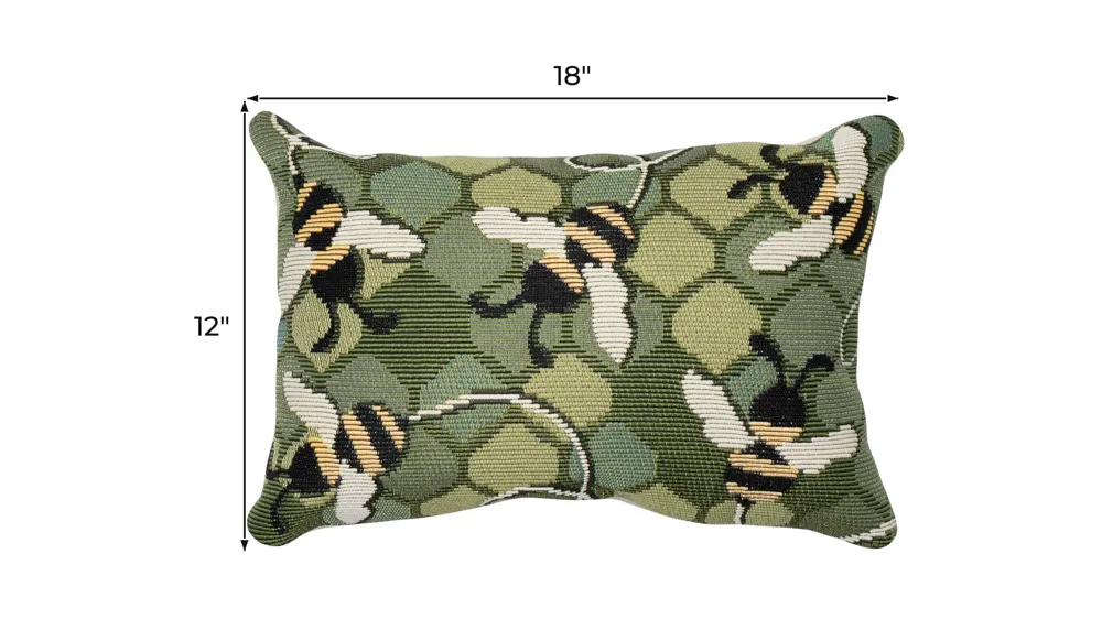 Marina Bee Free Accent Pillow Dimensions