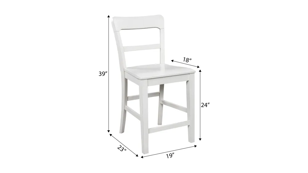 Lockwood 24" Barstool Dimensions