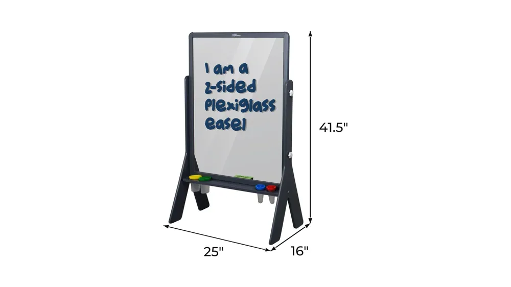 Little Partners Peek-A-Boo Easel Dimensions