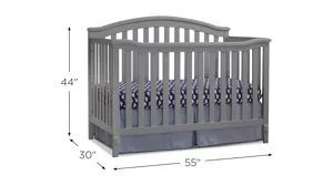 berkley fishing crib Sorelle - Size Bed Sorelle Furniture Berkley 4-in-1 Convertible