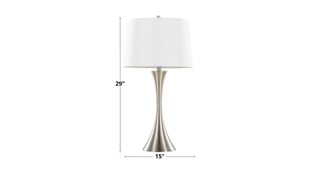 Lenuxe Table Lamp - Set of 2 Dimensions