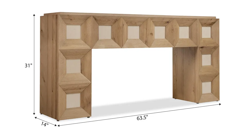 Commerce and Market Console Table Dimensions