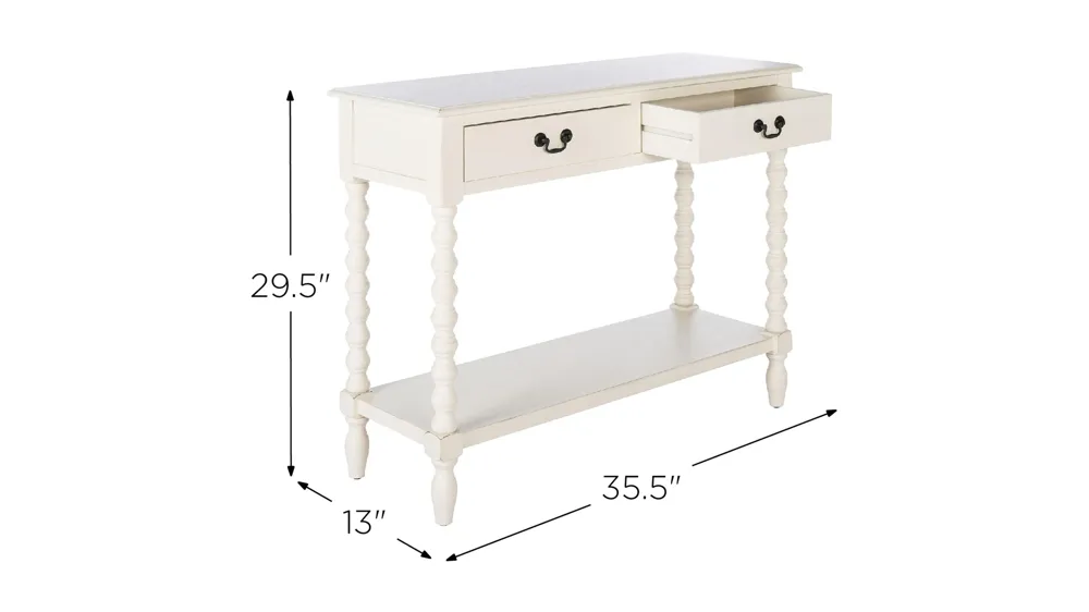 Corbyn 2 Drawer Console Table Dimensions