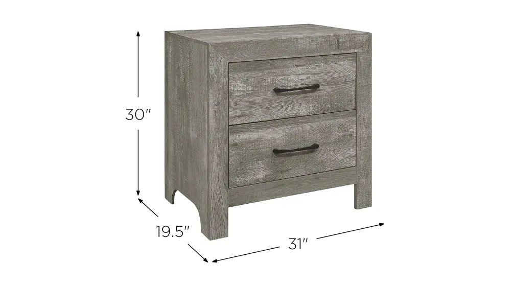 Bijou Nightstand Dimensions