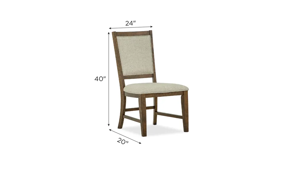 Ivy Ridge Side Chair- Set of 2 Dimensions