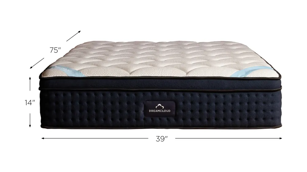 DreamCloud Premier Firm Hybrid Mattress Dimensions