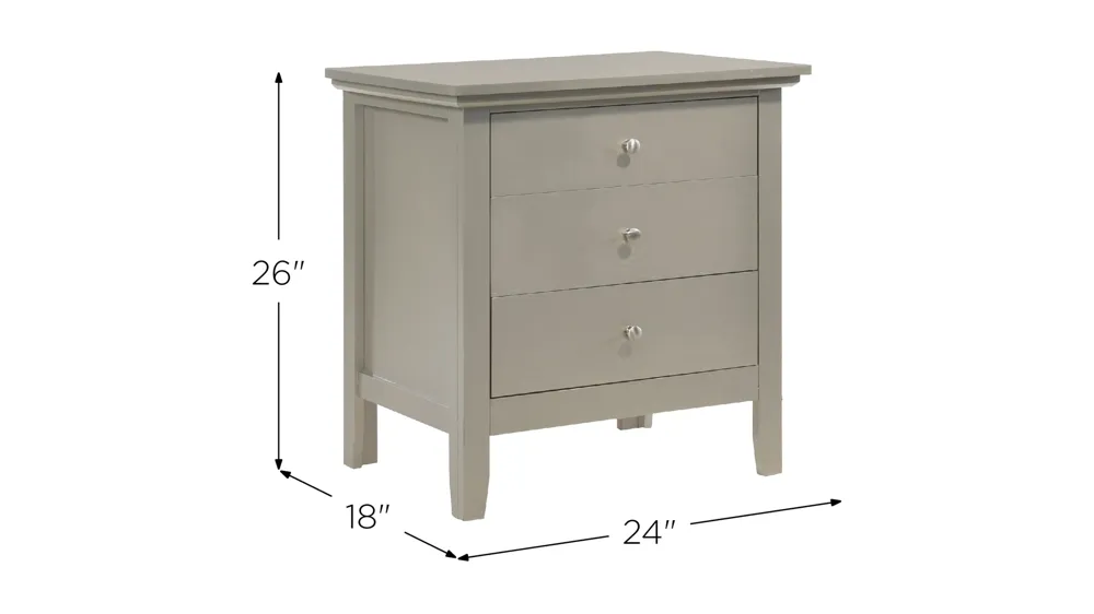 Hammond Nightstand Dimensions