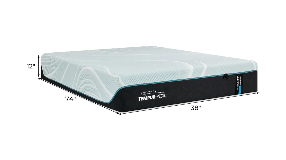 Tempur-Pedic ProAdapt 2.0 Soft Mattress Dimensions