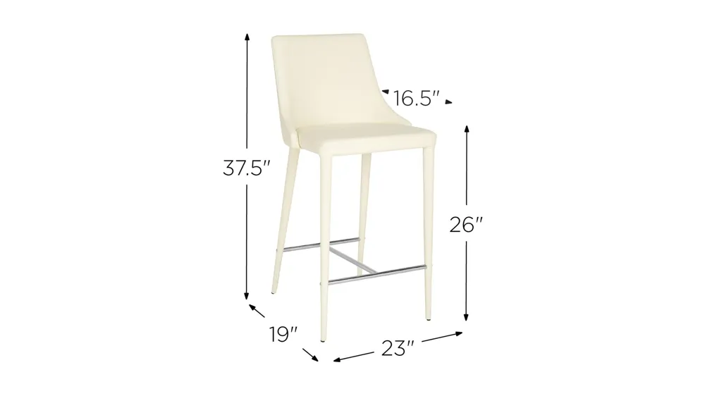 Adele Counter Stool - Set of 2 Dimensions