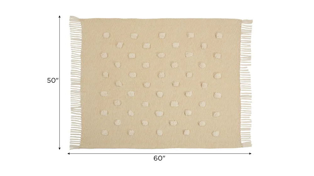 Mina Victory Throw Blanket Dimensions