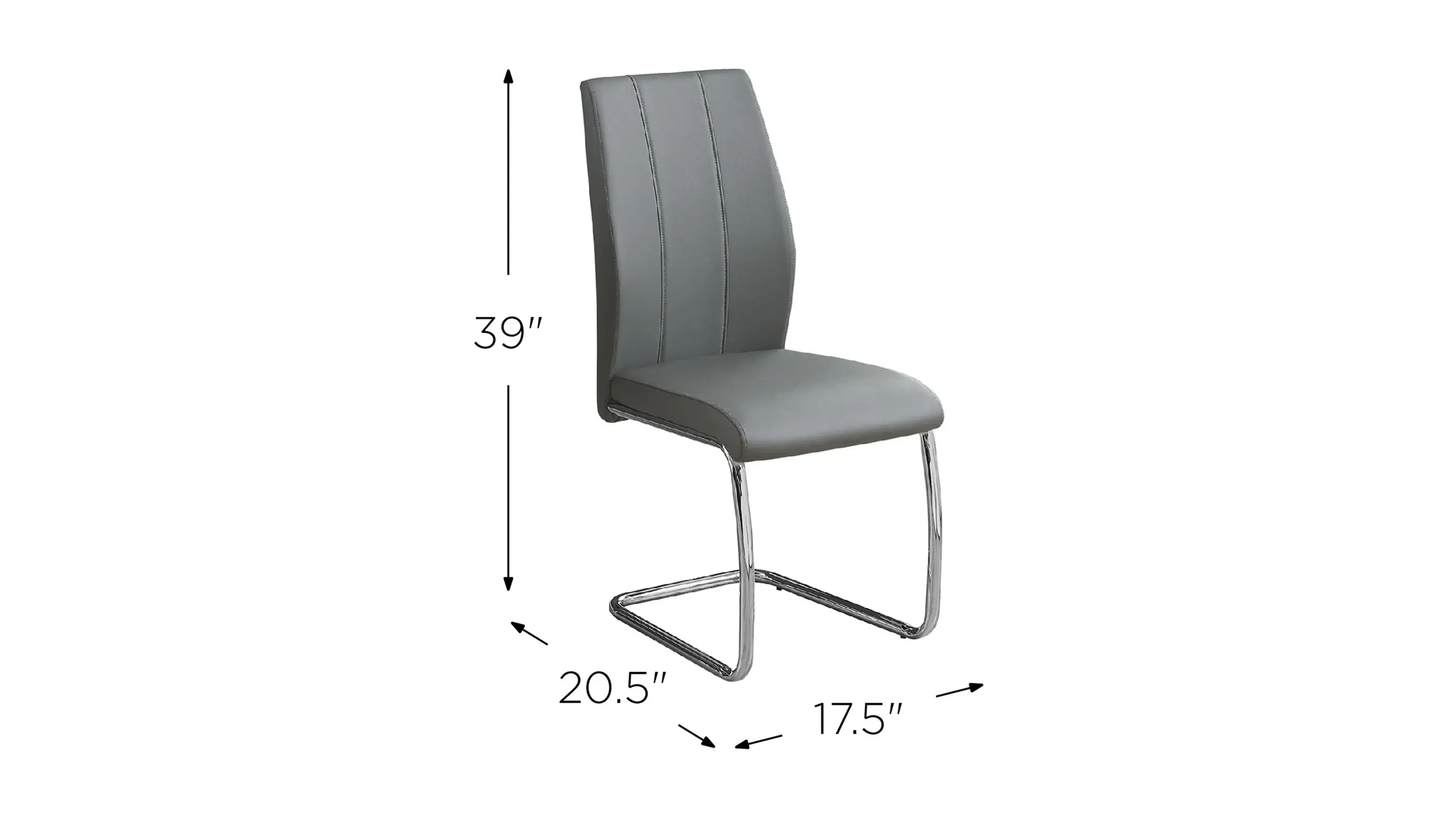 Monarch Specialties Dining Chair - Thumbnail 4