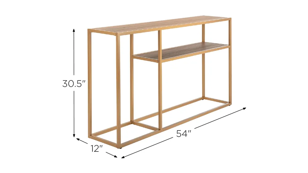 Dennis Console Table Dimensions