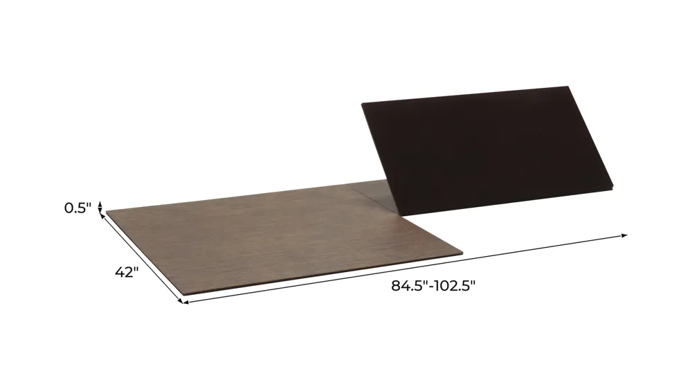 Ashford Table Pad Dimensions