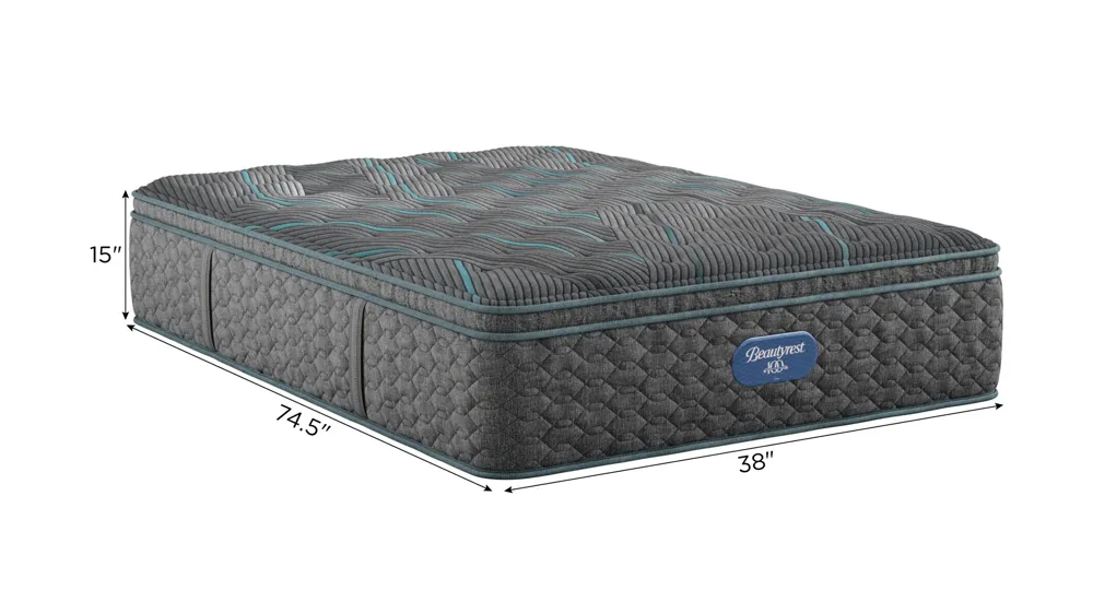 Beautyrest Level Two Plush Pillow Top Dimensions