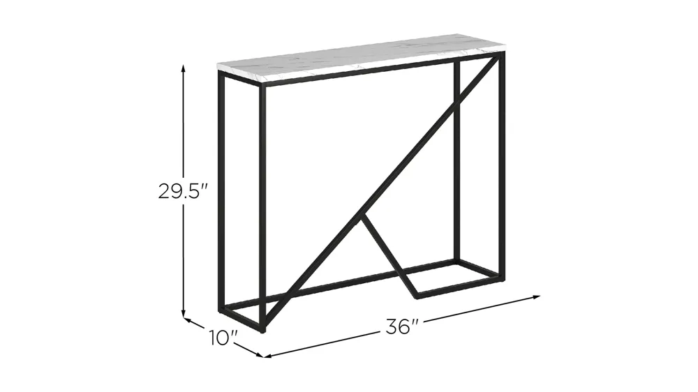 Stella Console Table Dimensions