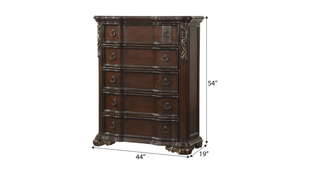Abutilon Bedroom Chest Dimensions