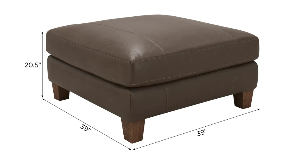 Maxwell Cocktail Ottoman Dimensions
