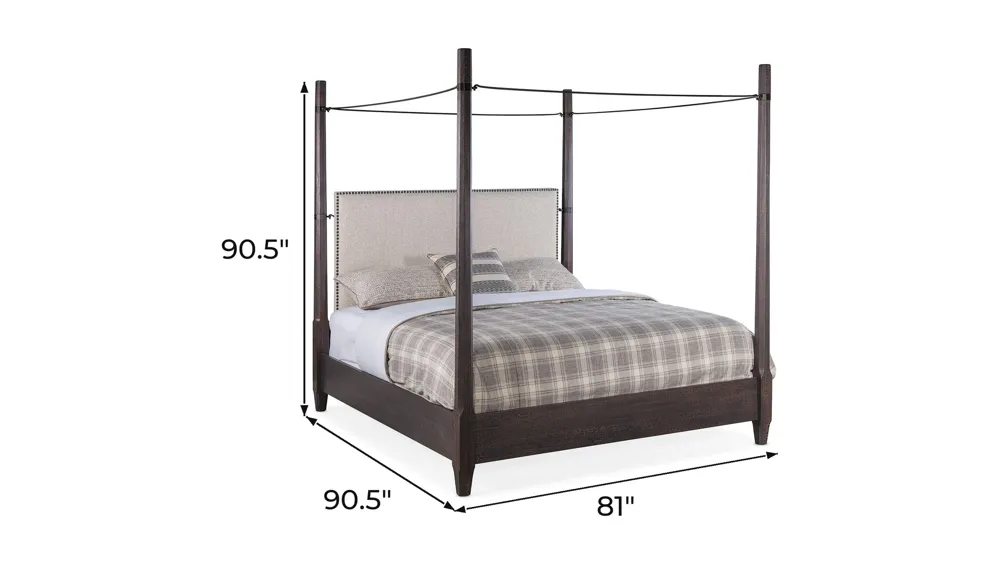 Big Sky King Canopy Poster Bed Dimensions