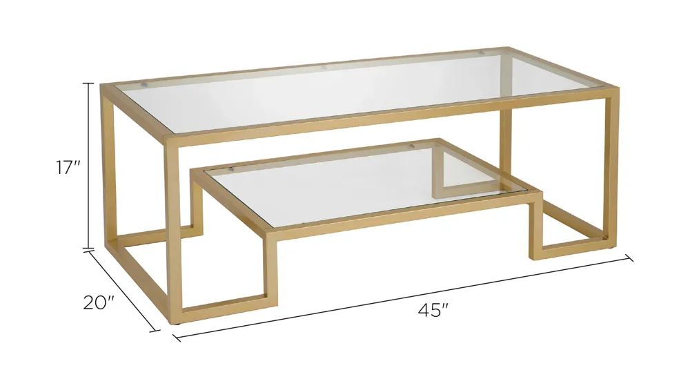 Vicky Rectangular Coffee Table Dimensions