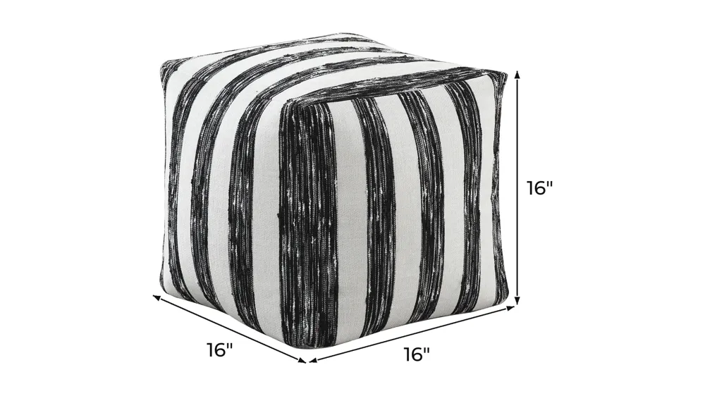 Jalen Pouf Dimensions