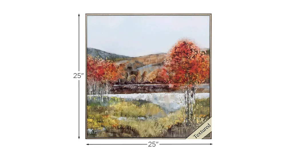 Autumn Breeze I Wall Art Dimensions