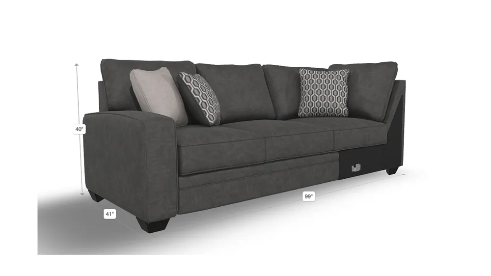 Wetzel Left Arm Facing Sofa | Raymour & Flanigan