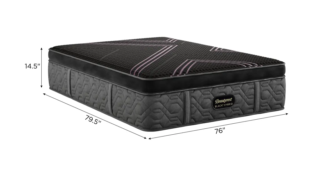 Beautyrest Black Hybrid Series Two Medium Apex Top Mattress Dimensions