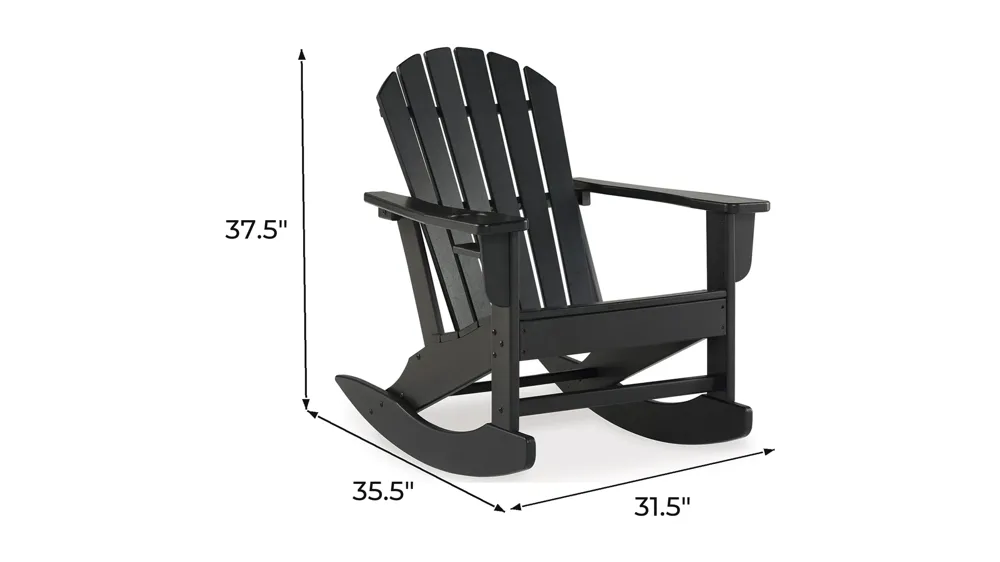 Sundown Treasure Outdoor Rocking Chair Dimensions