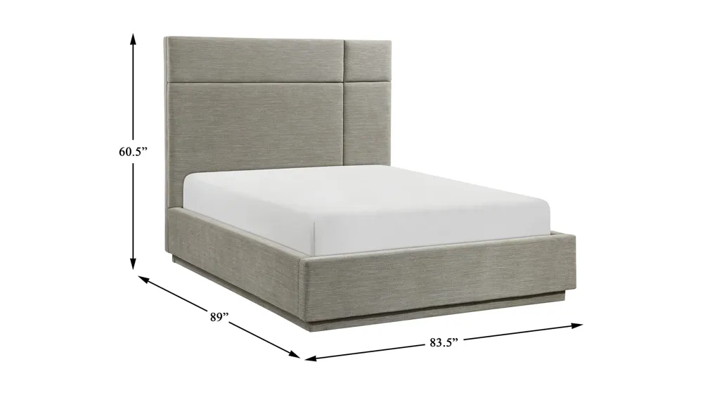 Tiana Platform Bed Dimensions
