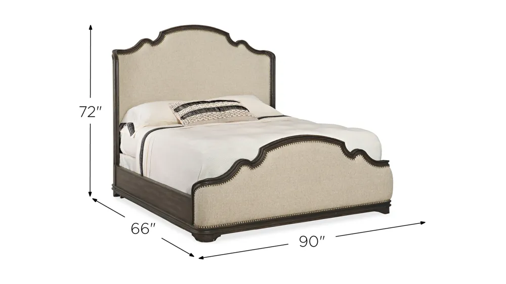 La Grange Upholstered Bed Dimensions