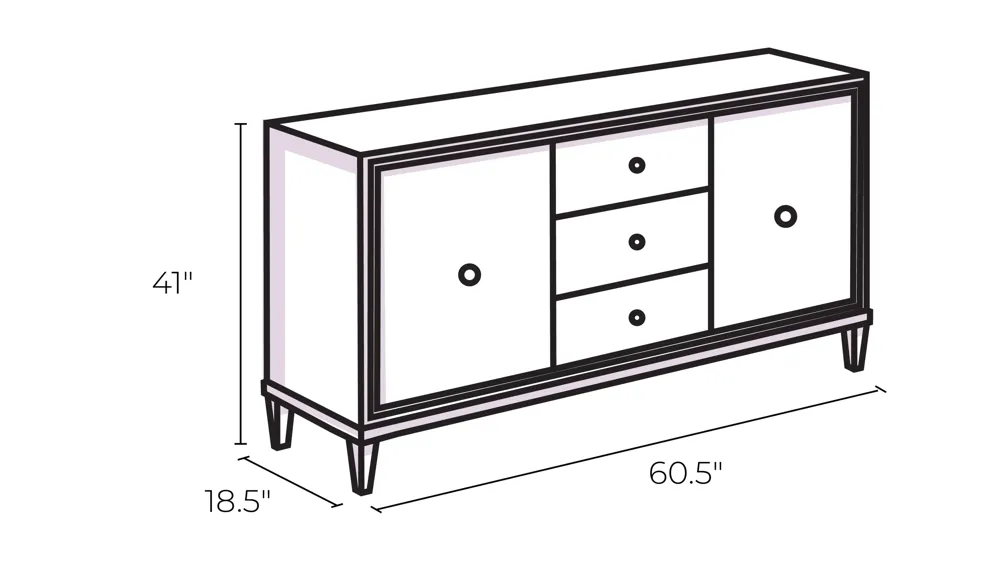 District Sideboard Dimensions