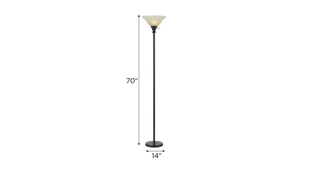 3 Way Torchiere Floor Lamp Dimensions