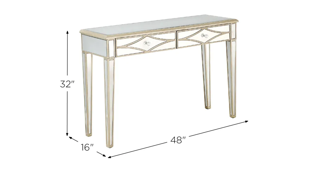 Huxley Sofa Table Dimensions