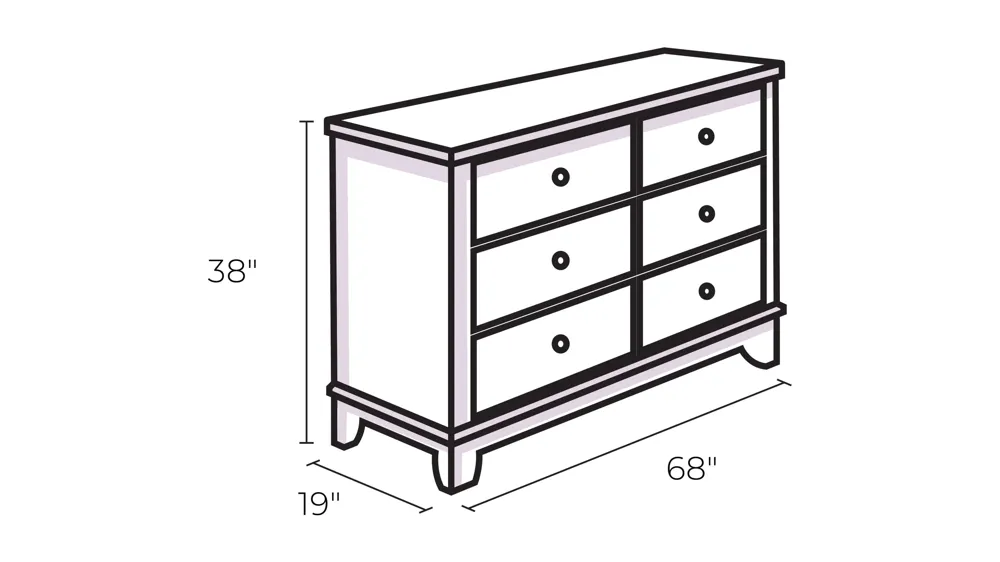Edison Dresser Dimensions